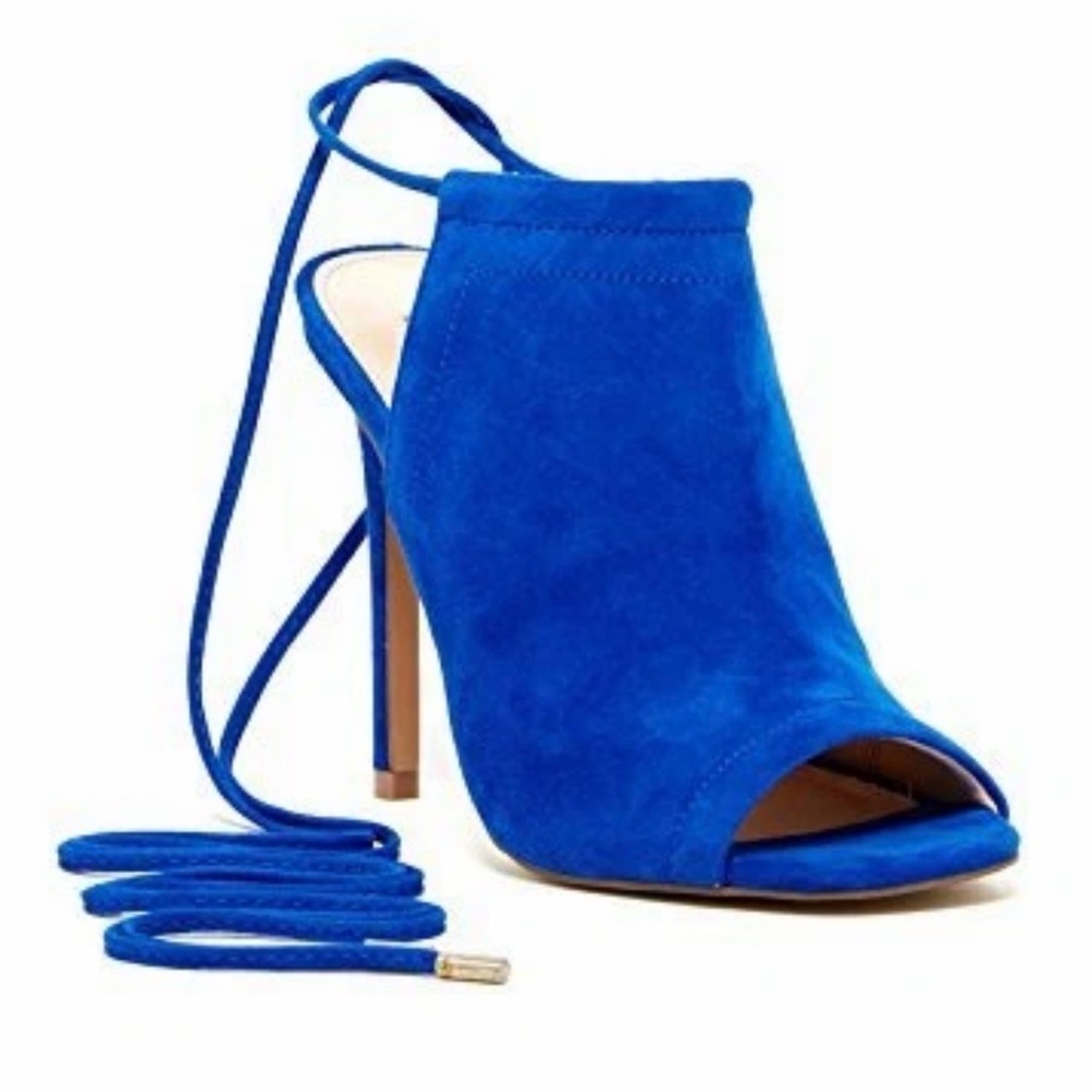 Blue High Heel Women's Shoes